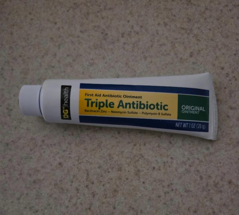 Buy DG HEALTH First Aid Triple Antibiotic Ointment, Treats Minor
