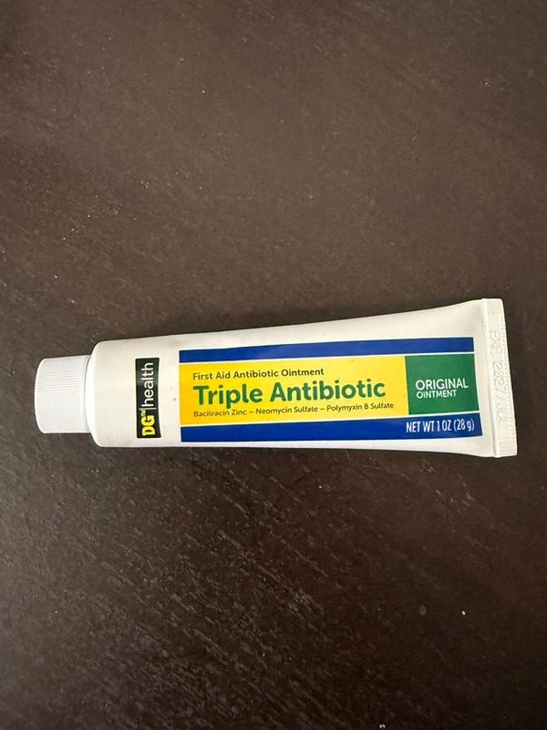 Buy DG HEALTH First Aid Triple Antibiotic Ointment, Treats Minor