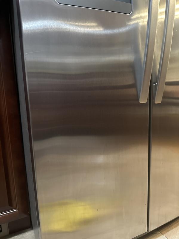 Safe on my stainless steel fridge