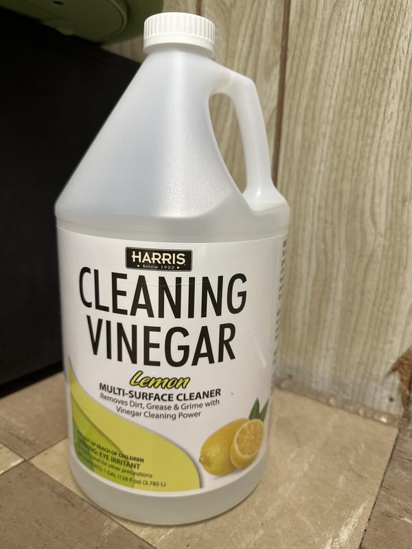  HARRIS Cleaning Vinegar All Purpose Household Surface Cleaner,  128oz (Lavender) with Easy Fill Funnel : Health & Household