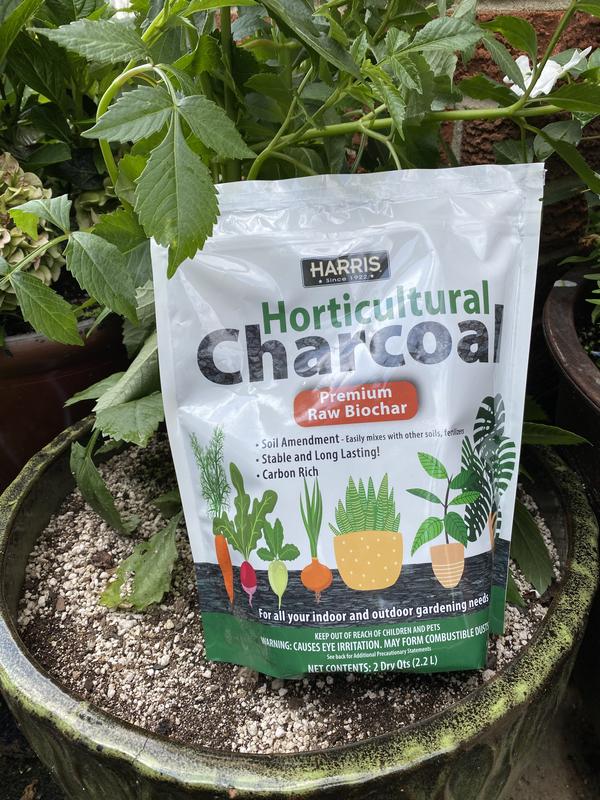 Harris Horticultural Charcoal, Premium Biochar Soil Amendment for Plan - PF  Harris