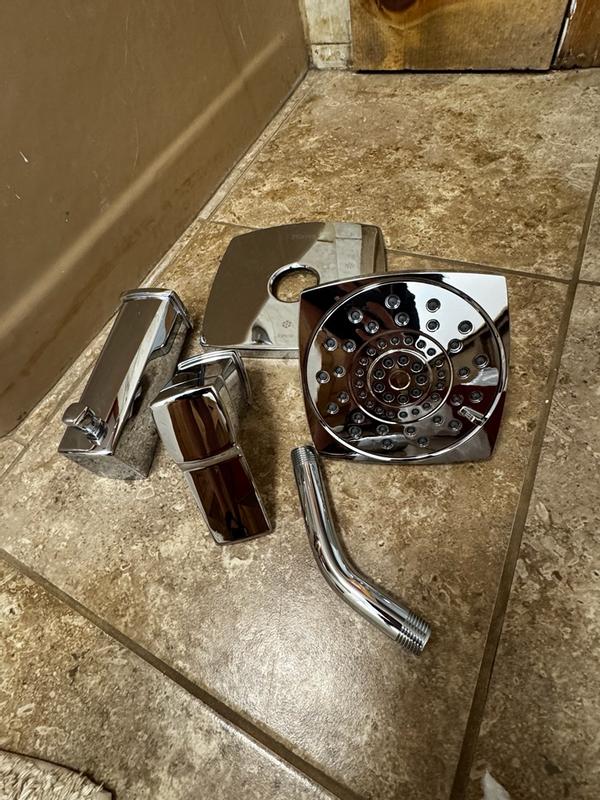 Polished Chrome Deckard LG89-8DAC 1-Handle Tub & Shower Trim Kit