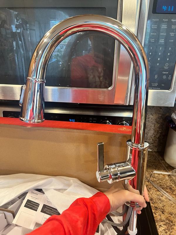 Polished Chrome Havenridge GT529-HV0C 1-Handle Pull-Down Kitchen