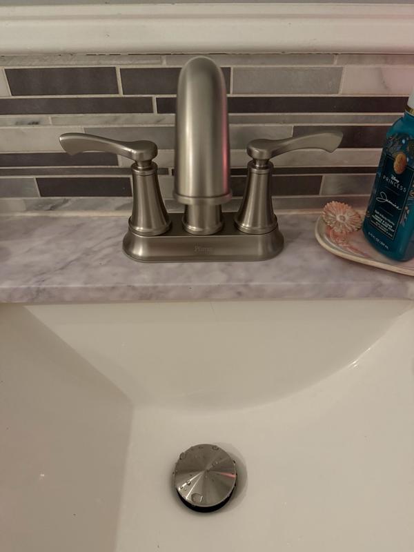 Spot Defense Brushed Nickel Vermillion LF-048-VMGS 2-Handle 4