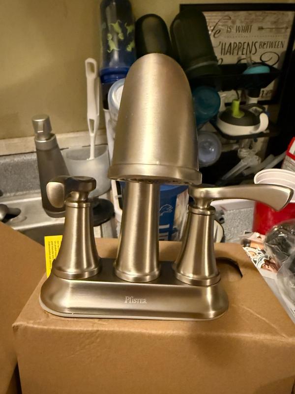 Spot Defense Brushed Nickel Vermillion LF-048-VMGS 2-Handle 4