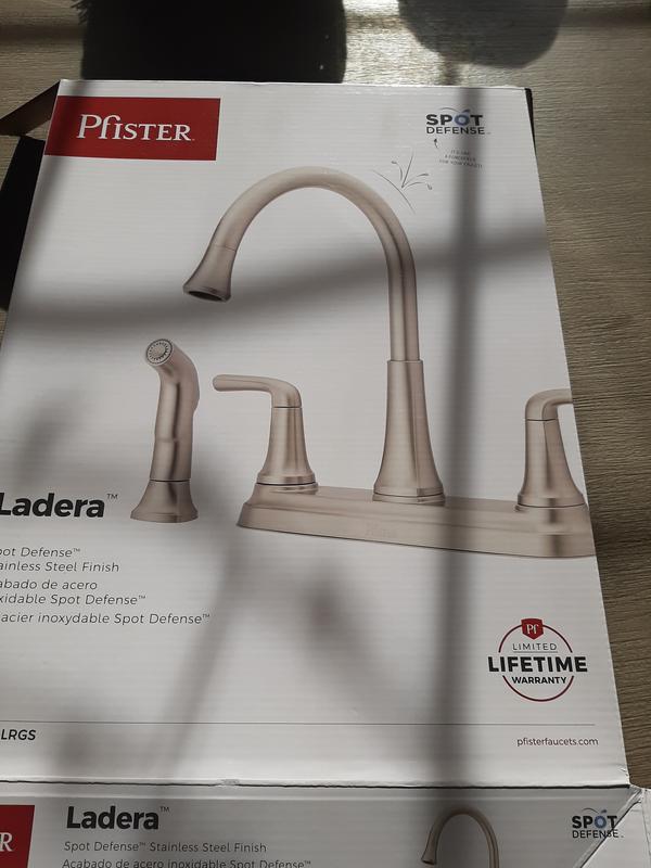 Pfister Ladera 2-Handle Standard Kitchen Faucet with Optional Side Sprayer
