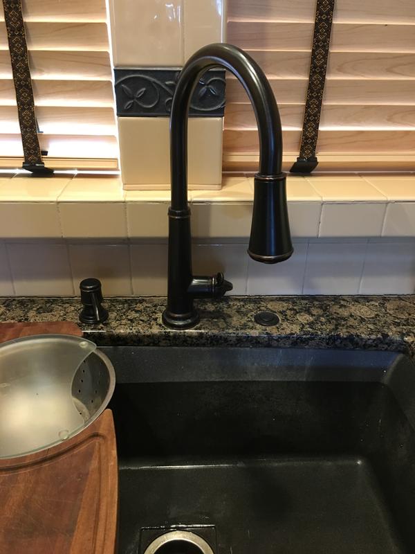 New sink and faucet