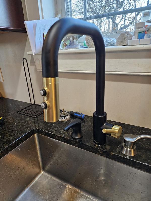 Polished Chrome Zanna F-529-7ZNRC 1-Handle Pull-Down Kitchen