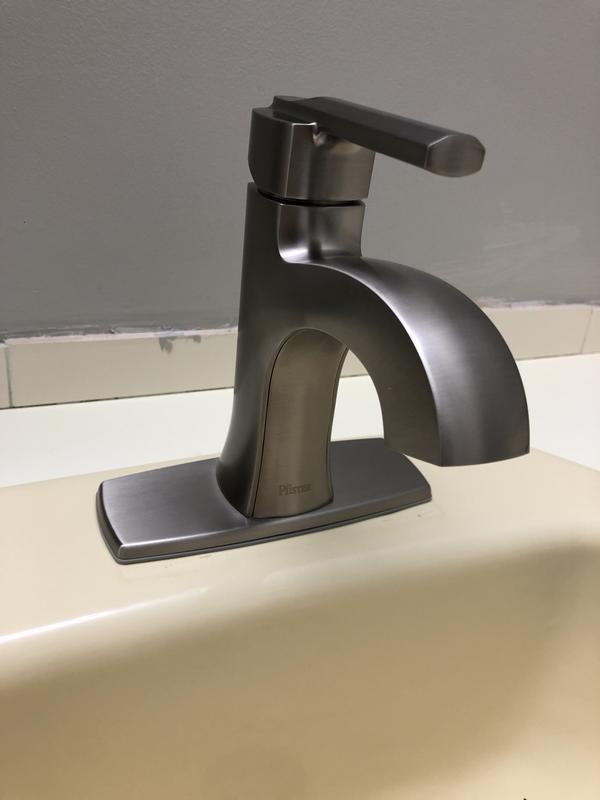 Faucet Installed