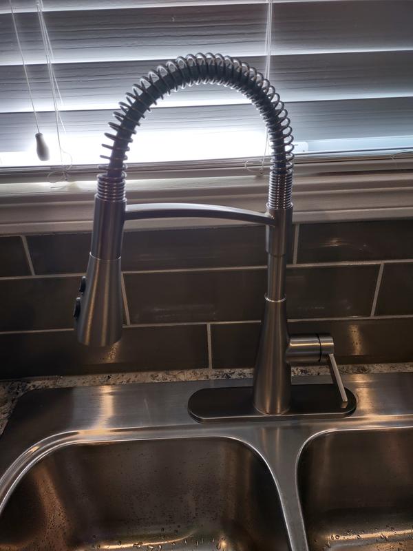 Spot Defense Stainless Steel Kwan F-529-7KWCGS 1-Handle Culinary