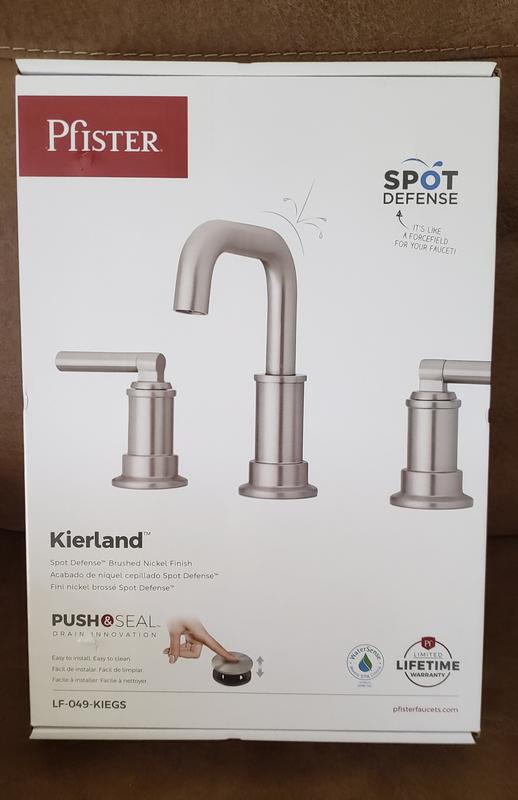 Spot Defense Brushed Nickel Kierland LF-049-KIEGS 2-Handle 8
