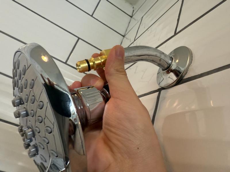 Polished Chrome Universal 015-WS2-UT04QC Multi-Function Showerhead