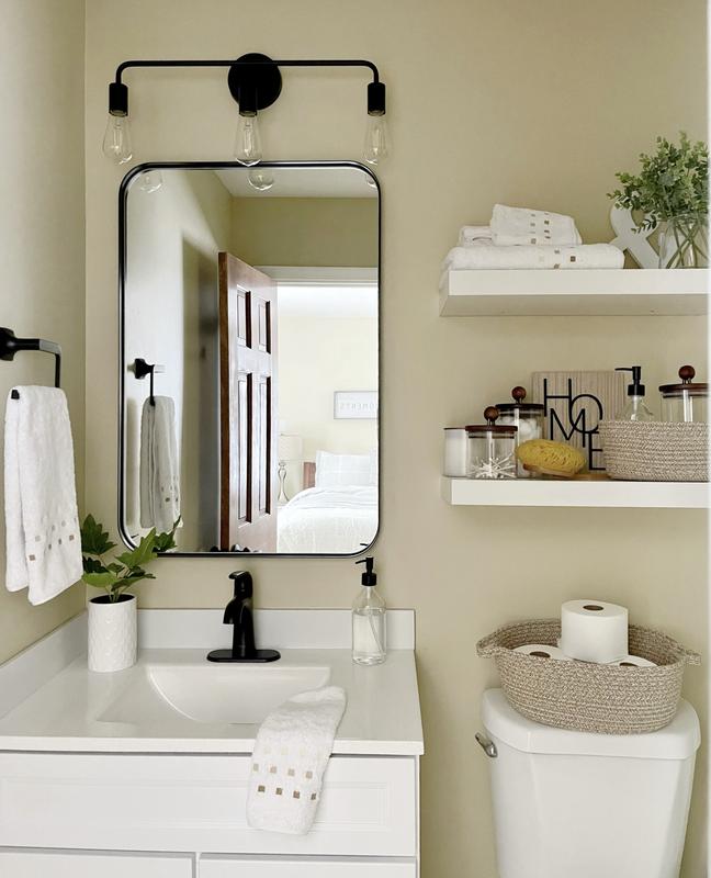 My Rancho faucet in bathroom refresh.