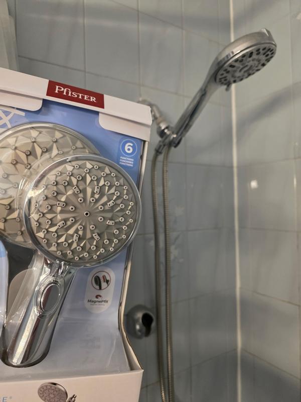Polished Chrome HydroFuse™ 020-HFM01CC Combo Shower with MagnePfit