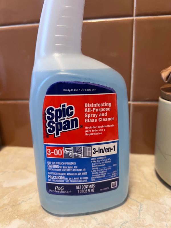 Spic And Span 3 in 1 All Purpose Glass Cleaner Spray Fresh Scent