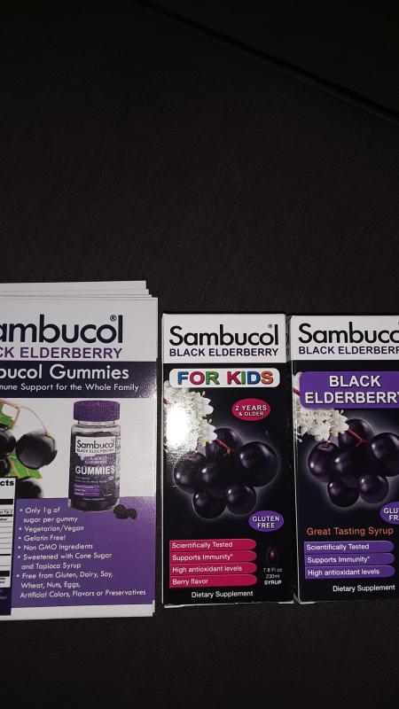 Sambucol Black Elderberry Gummies 30ct - 