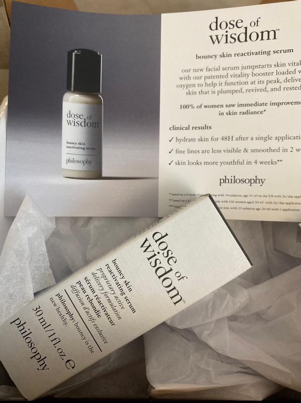 Customer photo for "Brightening & plumping!"