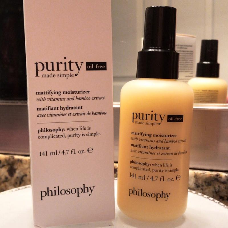 purity mattifying moisturizer