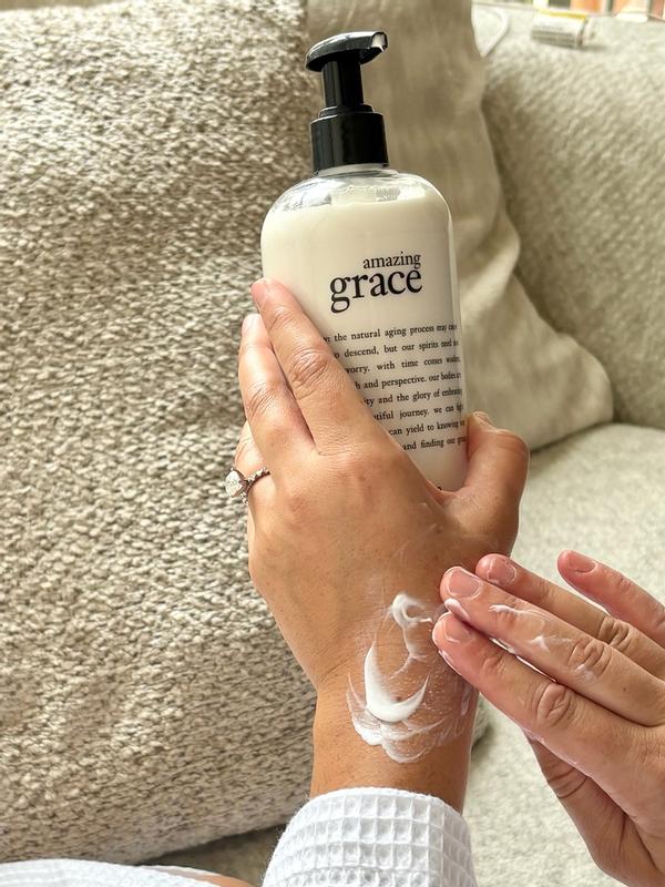 Customer photo for "Smells and feels incredible, even for sensitive skin!"