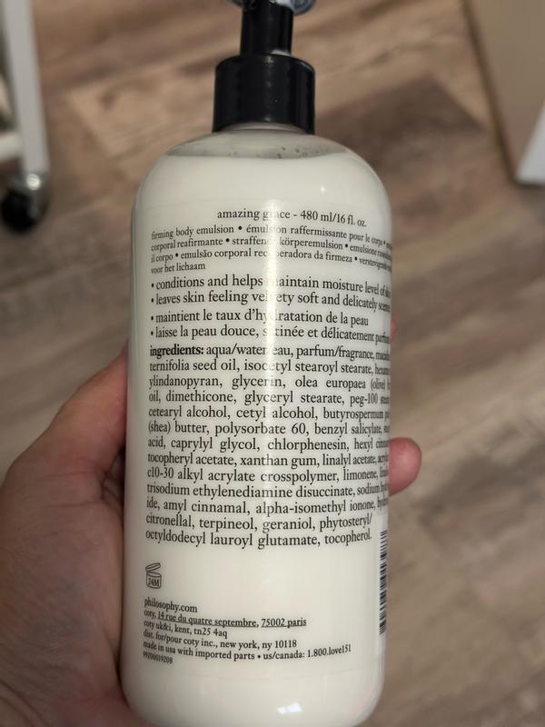 Customer photo for "Feels great and smells great"