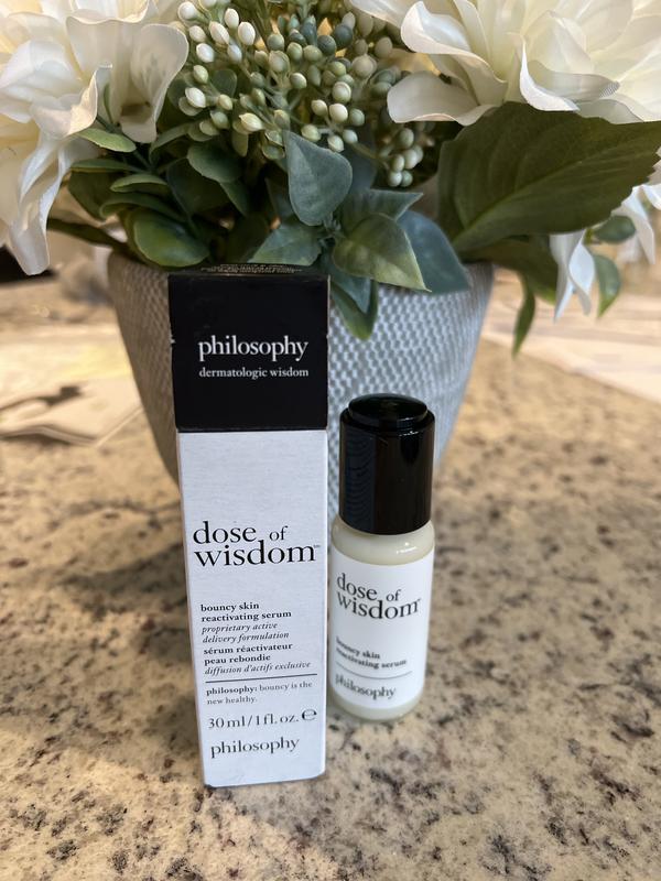 Customer photo for "Dose of wisdom bouncy skin reactivating serum"