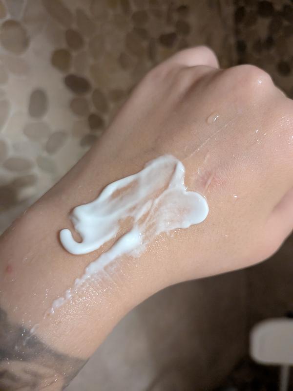 Customer photo for "Works amazing as a shave cream"