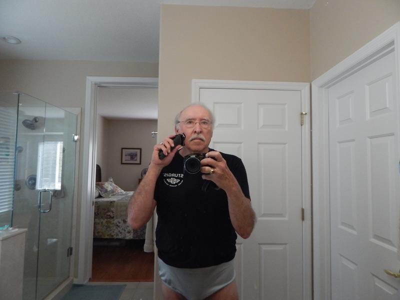 My new razor in action.