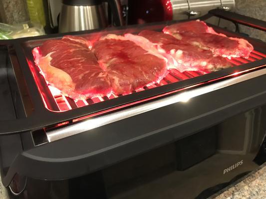 Sirloin Steaks rare
