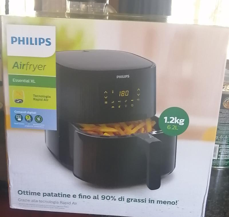 Philips Airfryer Essential XL, Black - Worldshop