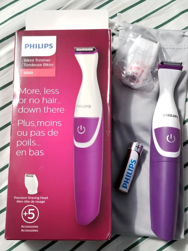 Philips BikiniGenie Bikini Trimmer in Purple Bed Bath and Beyond Canada