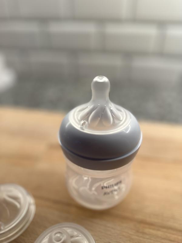 NEW! Lot of 4 BabyTime PP Feeding Bottles - Newborn sz 125ml/4oz w