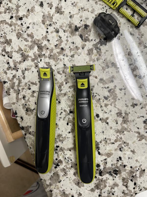 I swapped the razor blade to the original OneBlade see it works.