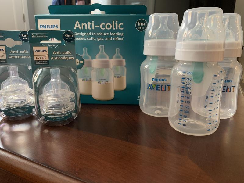 PHILIPS AVENT Baby Bottle Medium Flow Anti Colic Reduces