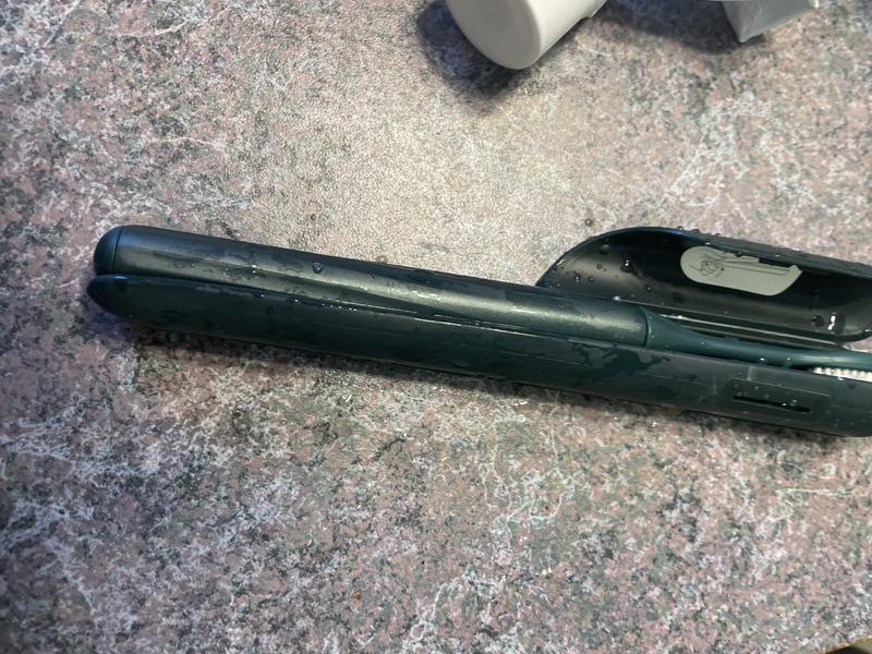 My new tooth brush tickles and cleans well