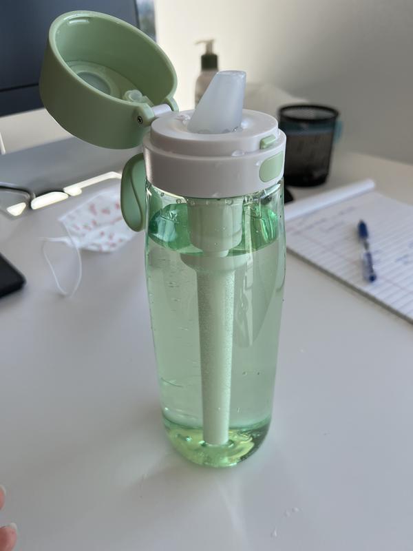 Ello Syndicate Glass Water Bottle 20 Oz Gray - Office Depot