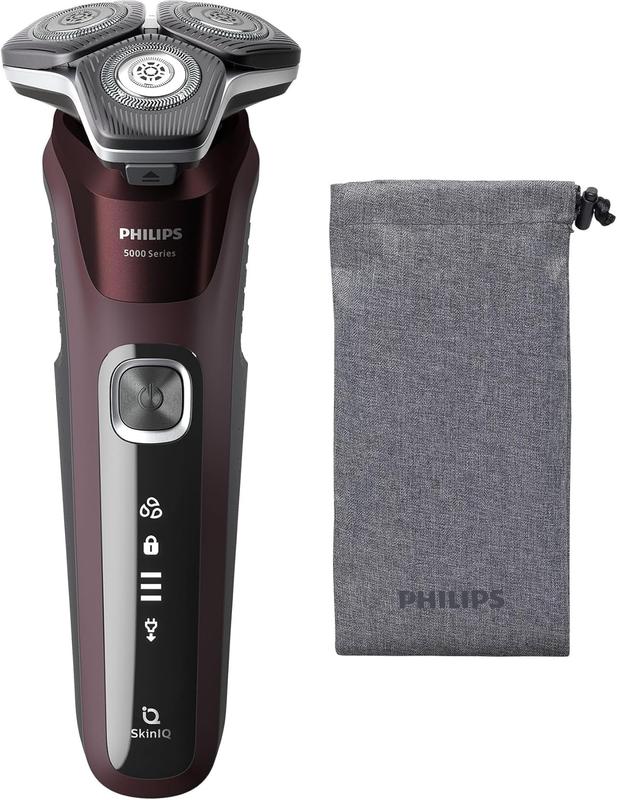Rasoir électrique Philips Series 5000, Wet & Dry avec technologie SkinIQ, S5881/10