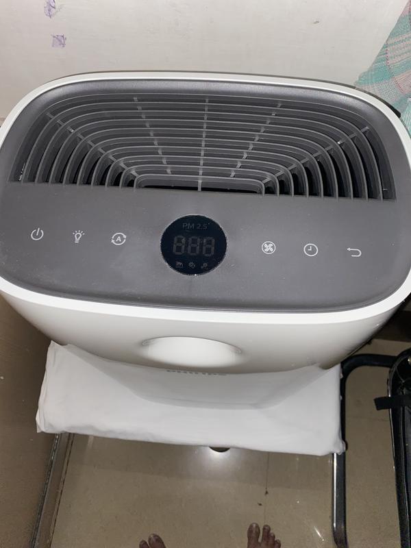 Power supply is on but it shows nothing on it.