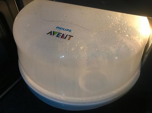 After use, outside not burning hot