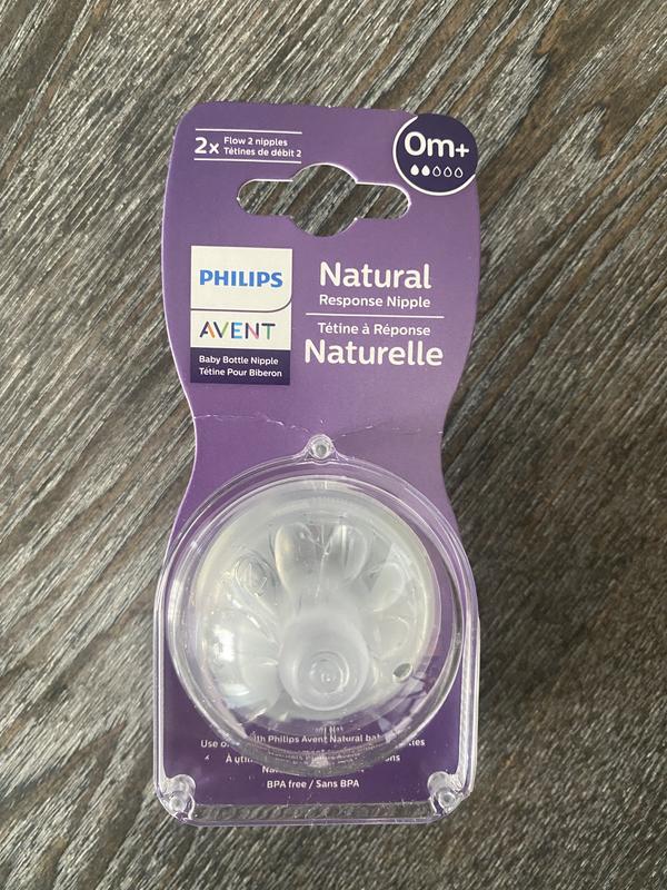 Philips Avent Natural Response Nipple Flow 5, 6+ Months, 2 - 2