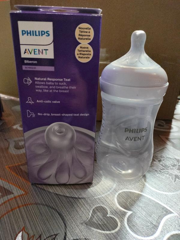 Philips Avent Biberón SCY903/02 Natural Response 260ml 2 unidades 