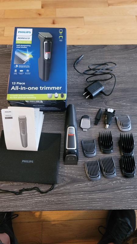 Philips Norelco Multigroomer All-in-One Trimmer Series 3000, 13