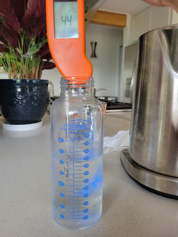 Water before warming - measuring 44 F