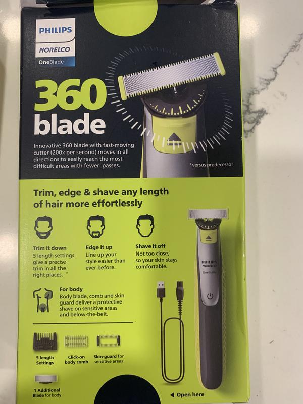 Philips OneBlade 360 Replacement Blade, for OneBlade Electric