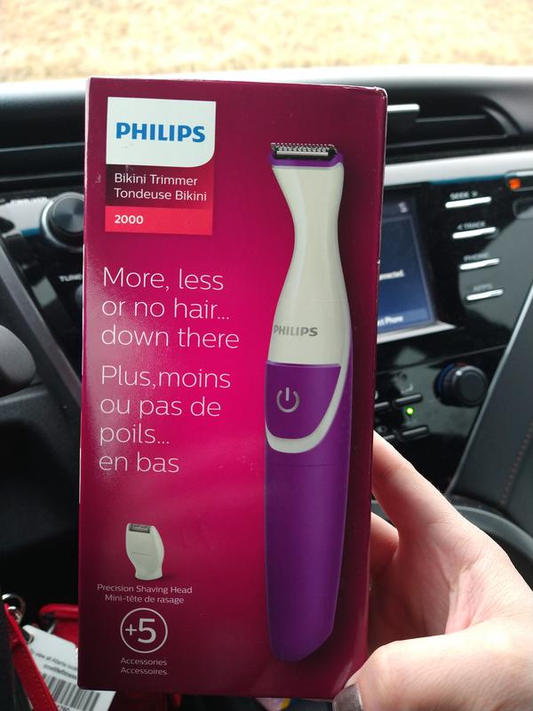 Philips BikiniGenie Bikini Trimmer in Purple Bed Bath and Beyond Canada