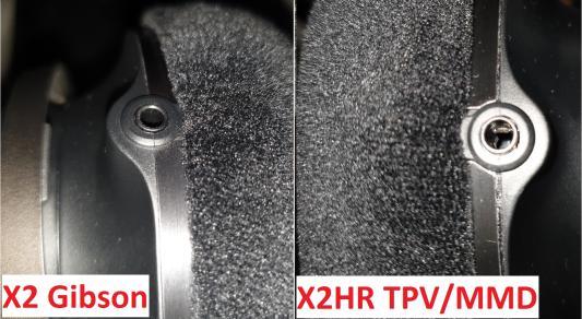 Visible Glue, poorly laid ring