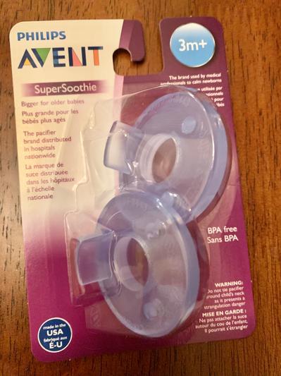 Soothie pacifier for older clearance baby