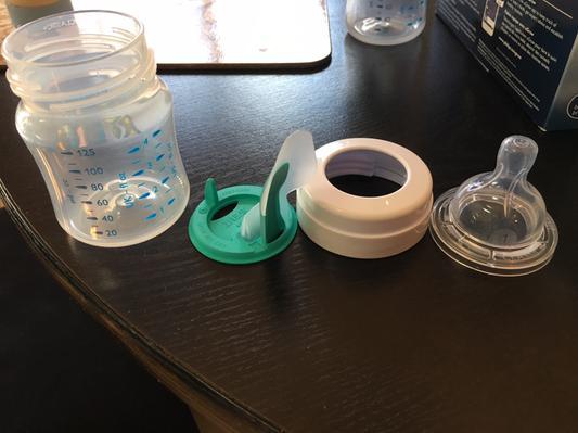 Bottle components - super easy to assemble and clean