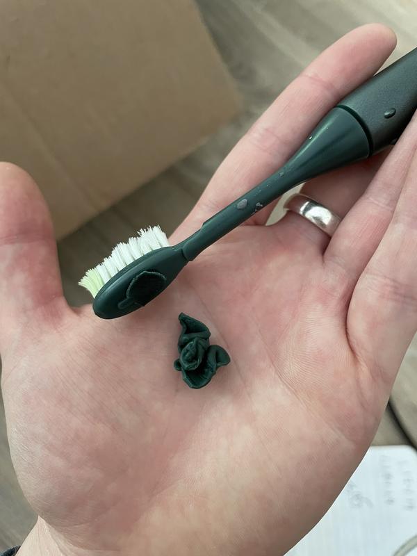 Brush head falling apart