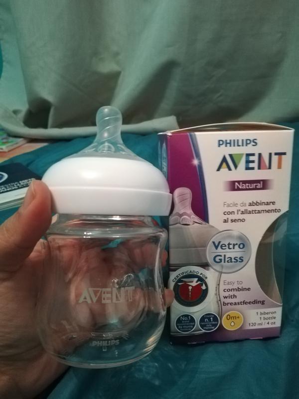 AVENT Mamadera Vidrio Natural AVENT 120ml