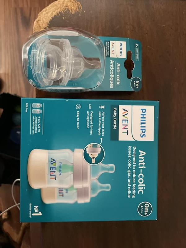 Philips Avent Natural Response AirFree Vent Baby Bottle 0m+ 125ml (4.0 fl  oz)